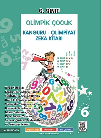 ALTIN NOKTA 6. SINIF OLİMPİK ÇOCUK ZEKA KİTABI