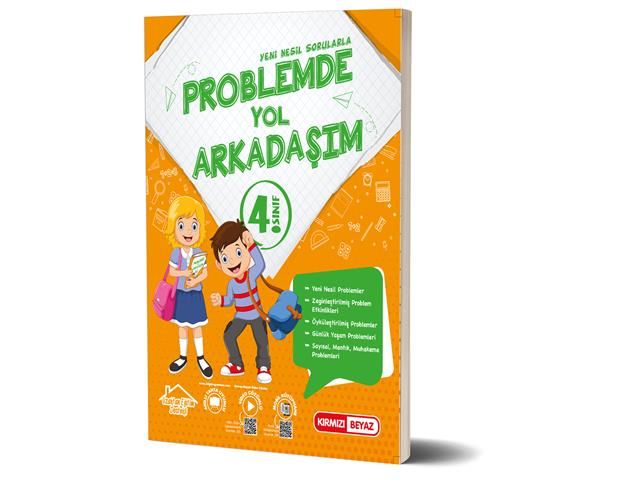 KIRMIZI BEYAZ 4. SINIF PROBLEMDE YOL ARKADAŞIM SORU BANKASI