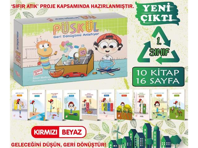 PÜSKÜL GERİ DÖNÜŞÜMÜ ANLATIYOR OKUMA SETİ