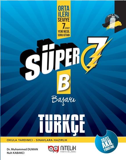 NİTELİK 7.SINIF SÜPER TÜRKÇE (B) SORU BANKASI