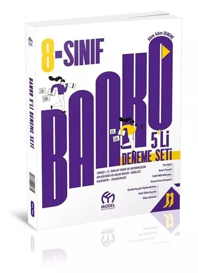 MODEL 8.SINIF BANKO TÜM DERSLER 5’Lİ DENEME