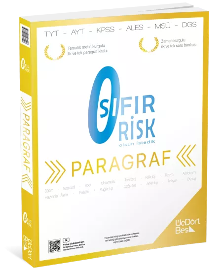345 PARAGRAF SIFIR RİSK SORU BANKASIv
