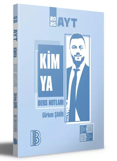 BENİM HOCAM AYT KİMYA DERS NOTLARI
