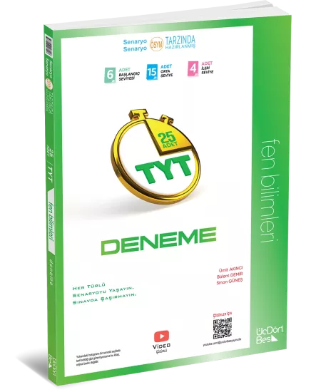 345 TYT FEN BİLİMLERİ DENEME