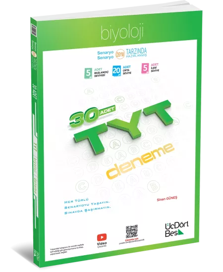 345 TYT BİYOLOJİ DENEME