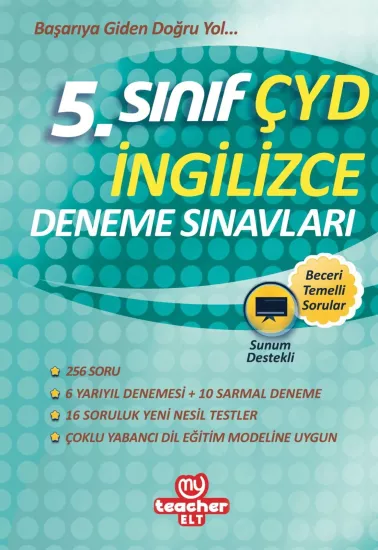 MY TEACHER ELT 5.SINIF İNGİLİZCE ÇYD DENEME SINAVLARI