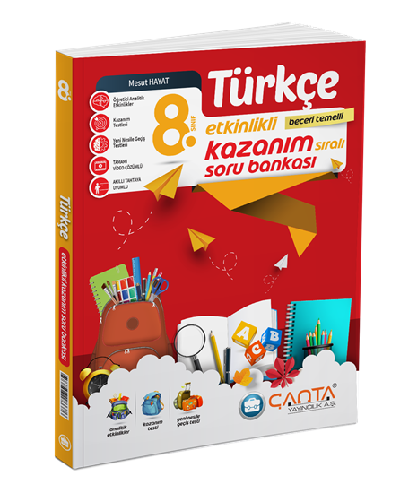 ÇANTA 8.SINIF TÜRKÇE ETKİNLİKLİ KAZANIM SORU BANKASI