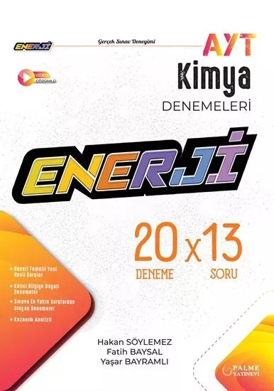 PALME ENERJİ AYT KİMYA DENEME