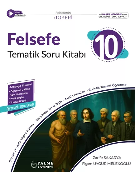 PALME 10.SINIF FELSEFE TEMATİK SORU KİTABI