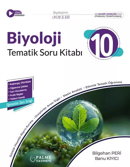 PALME 10.SINIF BİYOLOJİ TEMATİK SORU KİTABI