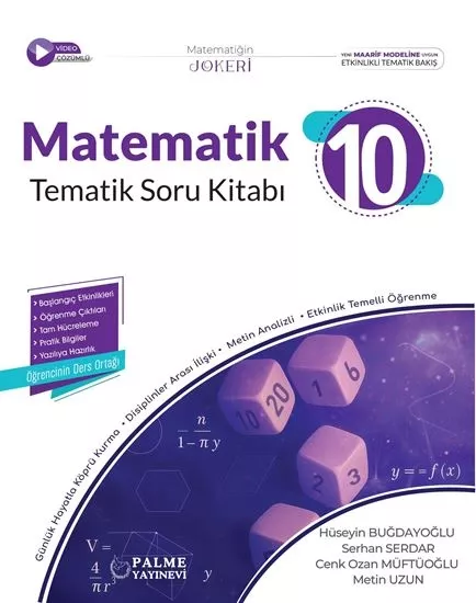 PALME 10.SINIF MATEMATİK TEMATİK SORU KİTABI