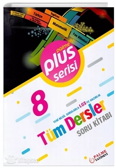 PALME 8.SINIF PLUS TÜM DERSLER SORU BANKASI