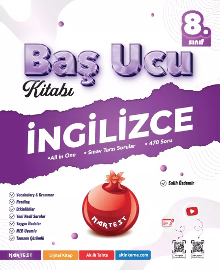 NARTEST 8.SINIF İNGİLİZCE BAŞ UCU KİTABI
