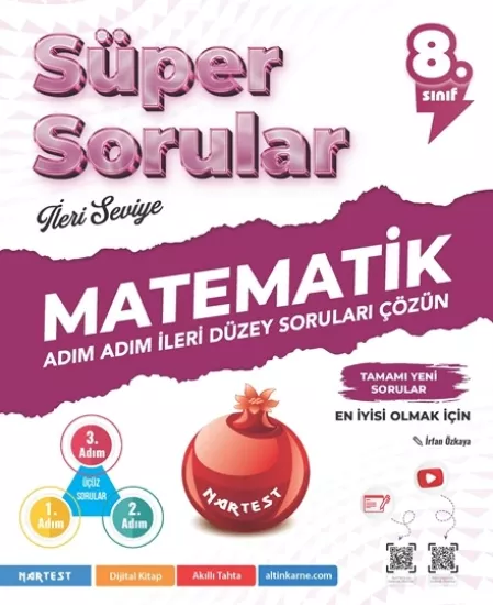 NARTEST 8.SINIF SÜPER SORULAR MATEMATİK SORU BANKASI