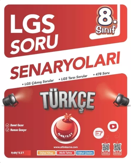 NARTEST 8.SINIF LGS TÜRKÇE SORU SENARYOLARI