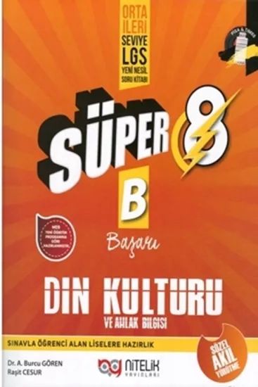 NİTELİK 8.SINIF SÜPER DİN KÜLTÜRÜ VE AHLAK BİLGİSİ (B) SORU BANKASI