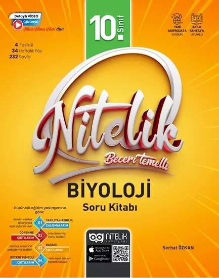 NİTELİK 10.SINIF BİYOLOJİ BECERİ TEMELLİ SORU BANKASI