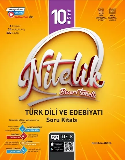 NİTELİK 10.SINIF EDEBİYAT BECERİ TEMELLİ SORU BANKASI