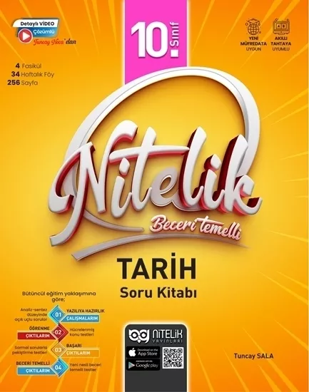 NİTELİK 10.SINIF TARİH BECERİ TEMELLİ SORU BANKASI