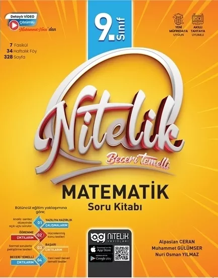 NİTELİK 9.SINIF MATEMATİK BECERİ TEMELLİ SORU BANKASI