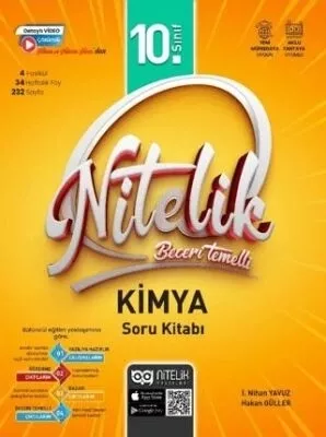 NİTELİK 10.SINIF KİMYA BECERİ TEMELLİ SORU BANKASI