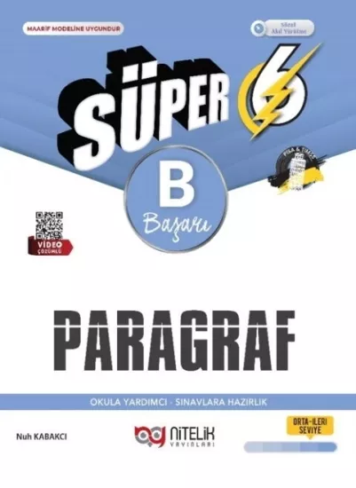 NİTELİK 6.SINIF SÜPER PARAGRAF (B) SORU BANKASI