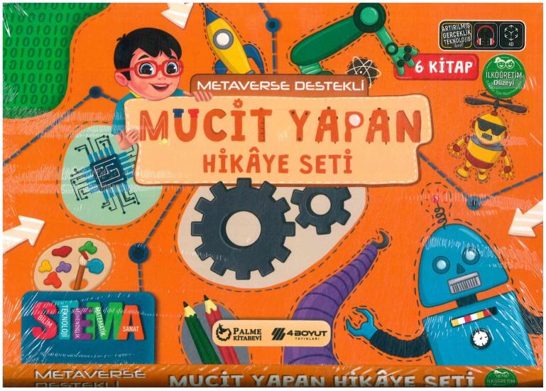 4BOYUT 3.SINIF MUCİT YAPAN HİKAYE SETİ (METAVERSE DESTEKLİ)