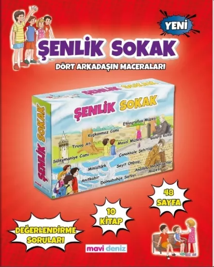 MAVİ DENİZ ŞENLİK SOKAK OKUMA SETİ