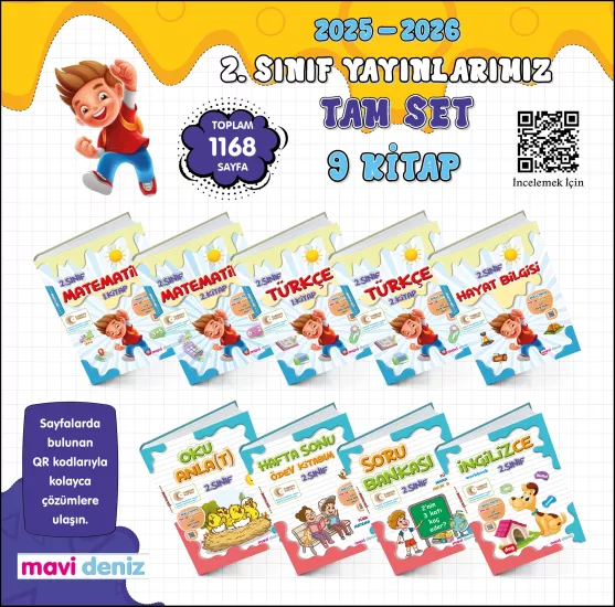 MAVİ DENİZ 2.SINIF EĞİTİM SETİ