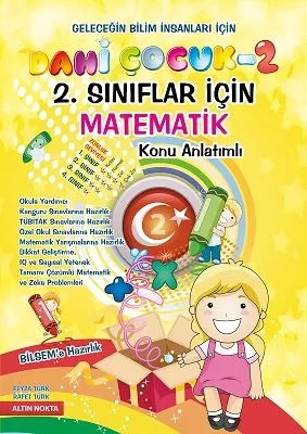 ALTIN NOKTA 2.SINIF DAHİ ÇOCUK MATEMATİK KONU ANLATIMLI SORU BANKASI