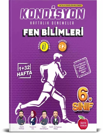 NEWTON 6.SINIF KONDİSYON FEN BİLİMLERİ HAFTALIK KAZANIM DENEMESİ