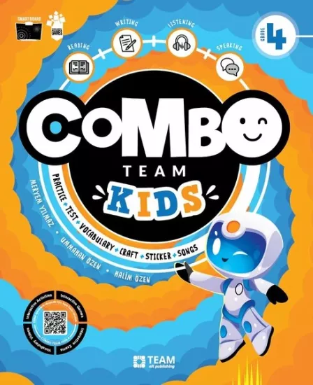 4.SINIF COMBO TEAM (PRACTICE + TEST + VOCABULARY + CRAFT + STICKER + SONGS)