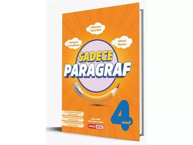 KIRMIZI BEYAZ 4.SINIF SADECE PARAGRAF SORU BANKASI