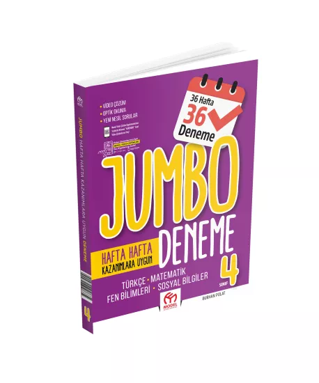 MODEL 4.SINIF JUMBO TÜM DERSLER HAFTALIK DENEME