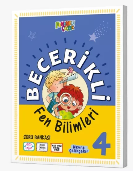 FENOMEN ÇOCUK 4.SINIF BECERİKLİ FEN BİLİMLERİ SORU BANKASI