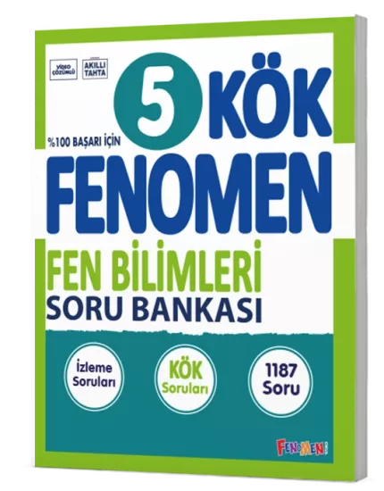 FENOMEN 5.SINIF KÖK FEN BİLİMLERİ SORU BANKASI