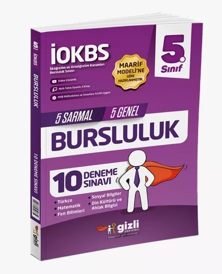 GİZLİ YAYINLARI 5.SINIF BURSLULUK DENEME SINAVI