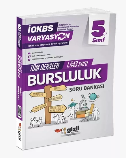 GİZLİ YAYINLARI 5.SINIF TÜM DERSLER BURSLULUK SORU BANKASI