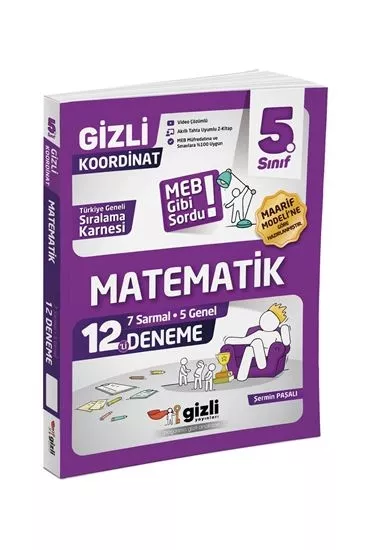 GİZLİ YAYINLARI 5.SINIF MATEMATİK DENEME