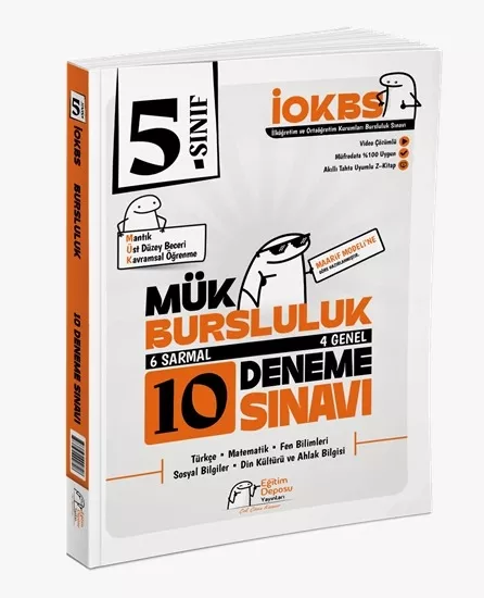 EĞİTİM DEPOSU 5.SINIF MÜK BURSLULUK 10 DENEME SINAVI