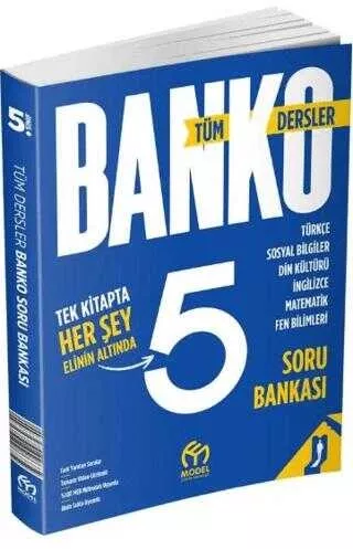 MODEL BANKO 5.SINIF TÜM DERSLER SORU BANKASI