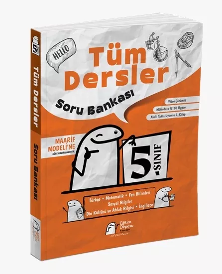 EĞİTİM DEPOSU 5.SINIF TÜM DERSLER SORU BANKASI