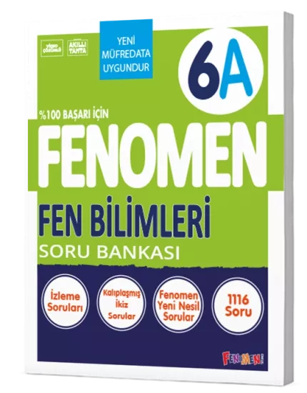 FENOMEN 6.SINIF FEN BİLİMLERİ (A) SORU BANKASI