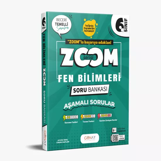 GÜNAY 6.SINIF ZOOM FEN BİLİMLERİ SORU BANKASI