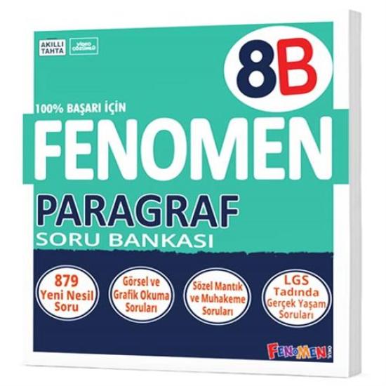 FENOMEN 8.SINIF PARAGRAF (B) SORU BANKASI