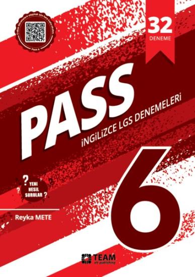 TEAM ELT 6.SINIF PASS İNGİLİZCE DENEMELERİ
