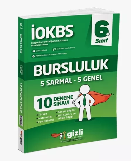 GİZLİ YAYINLARI 6.SINIF BURSLULUK DENEME SINAVI