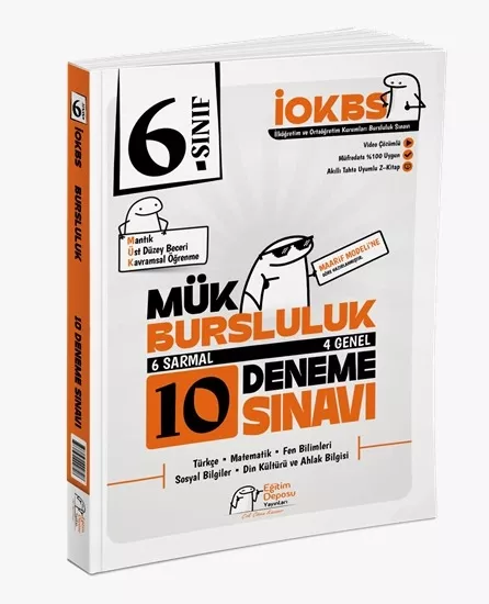 EĞİTİM DEPOSU 6.SINIF MÜK BURSLULUK 10 DENEME SINAVI