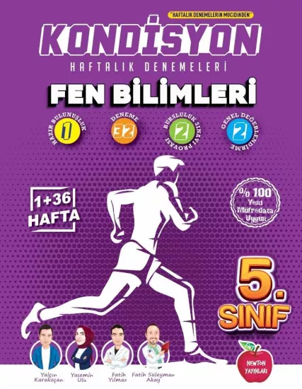 NEWTON 5.SINIF KONDİSYON FEN BİLİMLERİ HAFTALIK KAZANIM DENEMESİ
