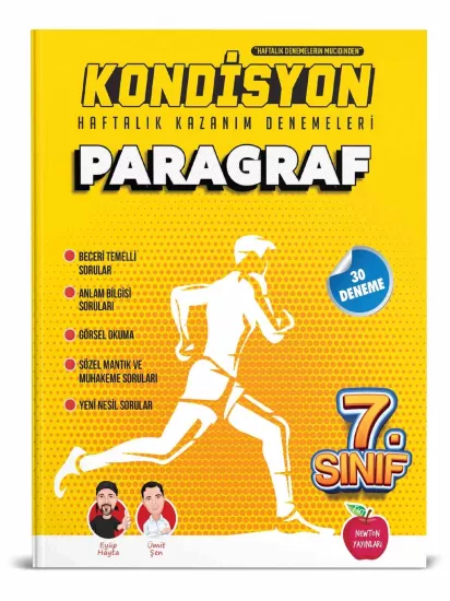 NEWTON 7.SINIF KONDİSYON PARAGRAF HAFTALIK KAZANIM DENEMESİ